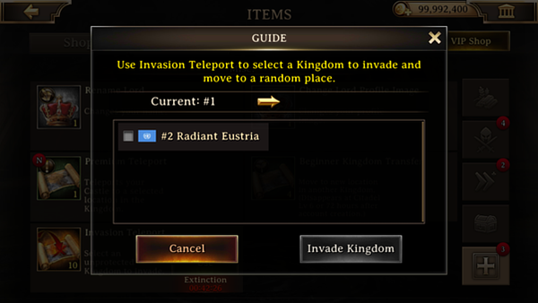 "Picture of how to use Invasion Teleports"