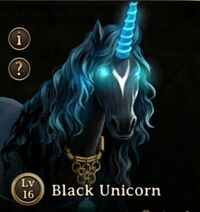 The Black Unicorn Monster at level 16